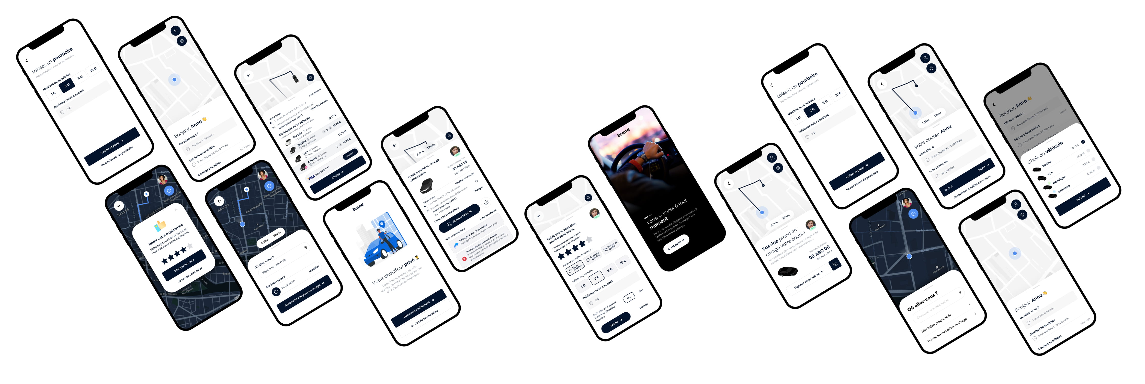 présentation  d'applications  de transport